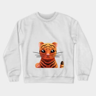 Tiger cartoon Crewneck Sweatshirt